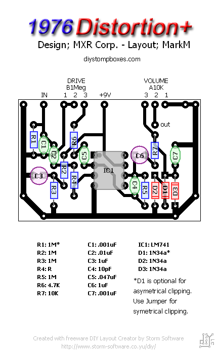 1976 Distortion LAYOUT 2a4d1ed97589