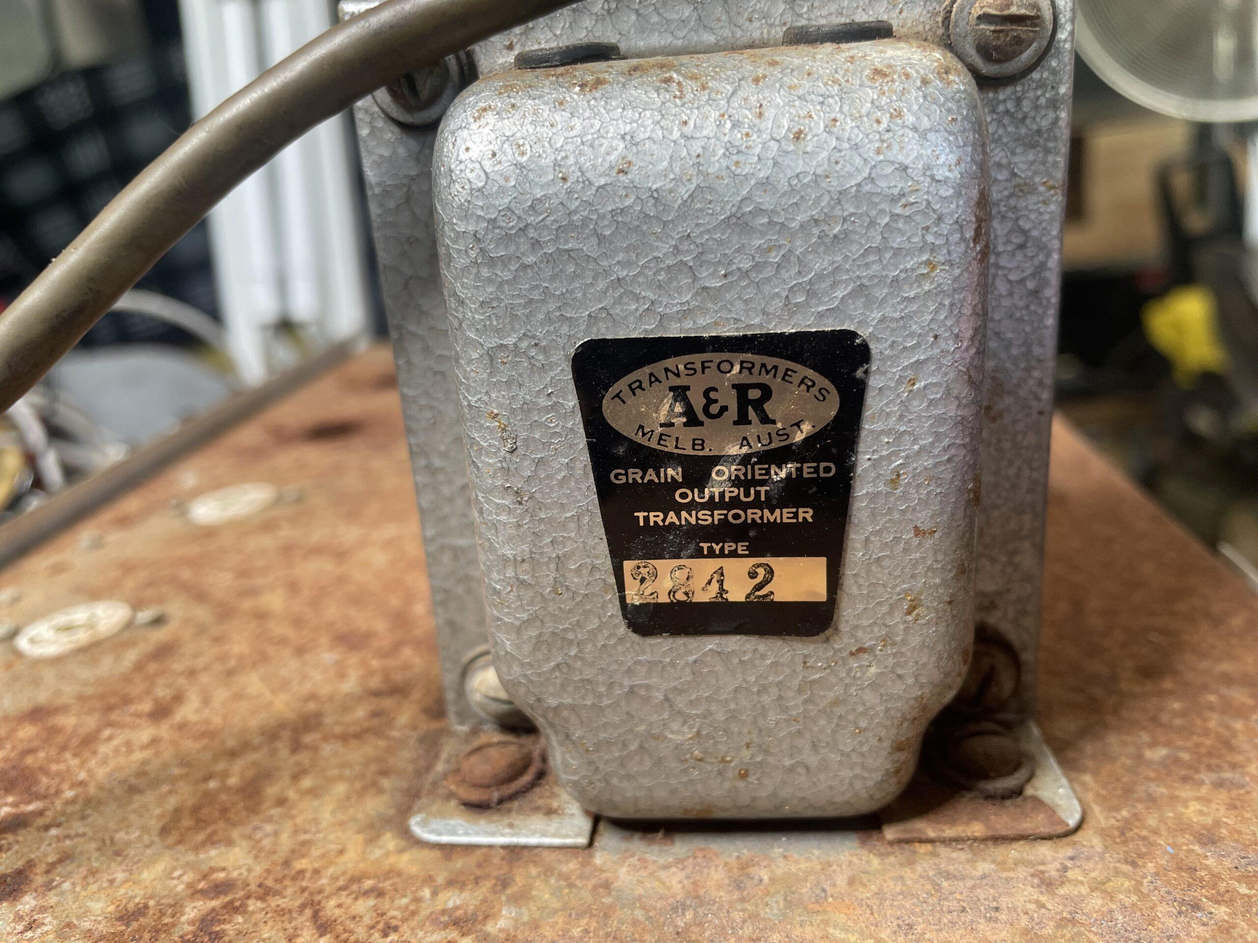A&R 2842 OUTPUT TRANSFORMER A&R 2842 OUTPUT TRANSFORMER