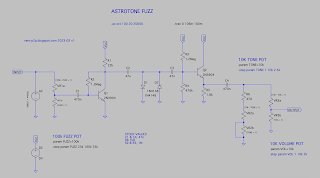 Astrotone fuzz schematic