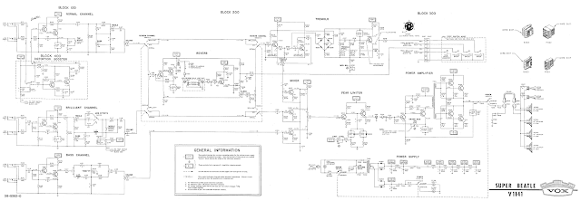 VOX SUPER BEATLE - SCHEMATIC VOX SUPER BEATLE - SCHEMATIC