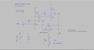 MOSRITE FUZZRITE ON LTSPICE SCHEMATIC MOSRITE FUZZRITE ON LTSPICE SCHEMATIC