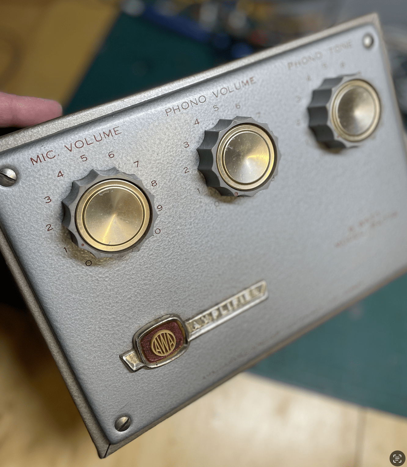 AWA Moedl PA774 8 watt front panel efd5312a3c84