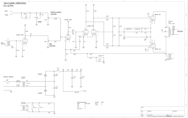 AWA PA1003 schematic
