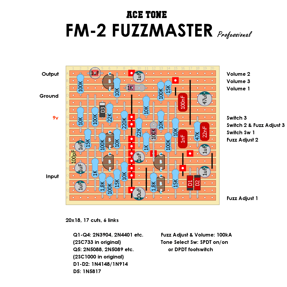Ace Tone FM2 Fuzzmaster V2 69875e7db1fb