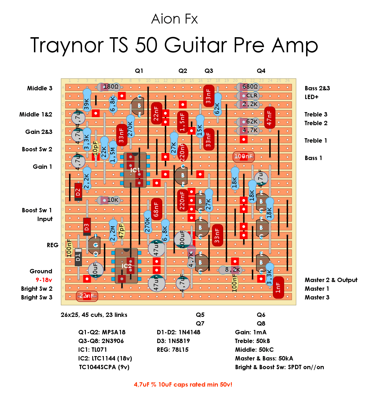 Aion Traynor TS 50 Pre Amp abe0c97297e3