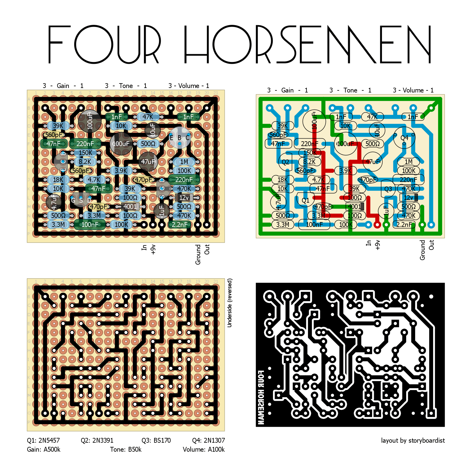 Apocalypse Audio Four Horsemen 0b6003dddb24
