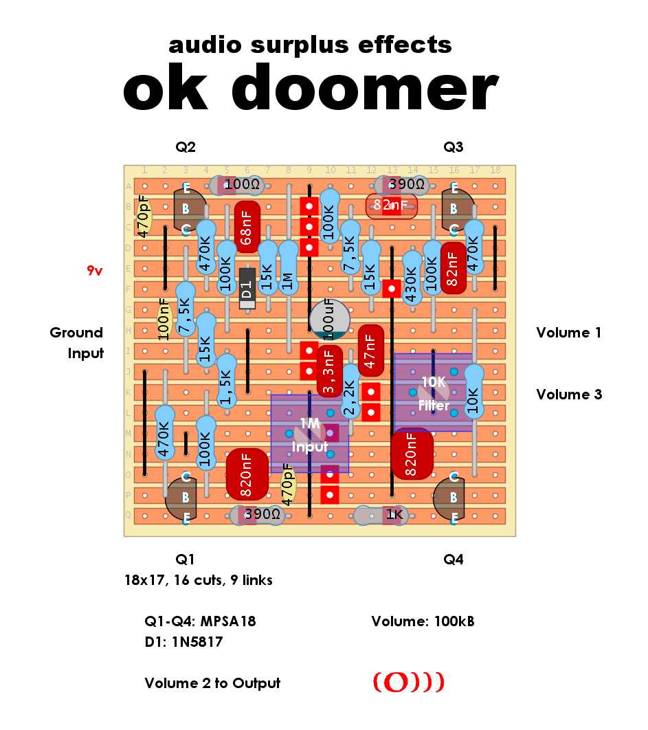 Audio Surplus Effects OK Doomer 1 knob 1a3f87a08ba7