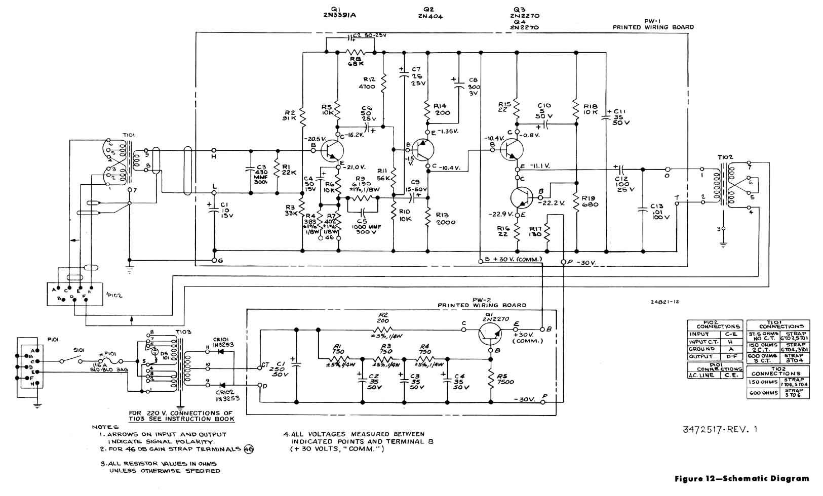 RCA BA-31B SCHEMATIC RCA BA-31B SCHEMATIC