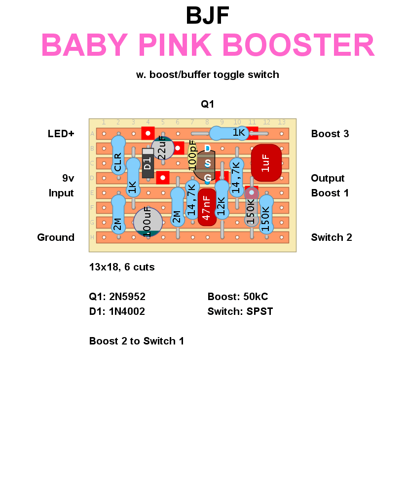 BJF Baby Pink Booster 4b3a42fce508