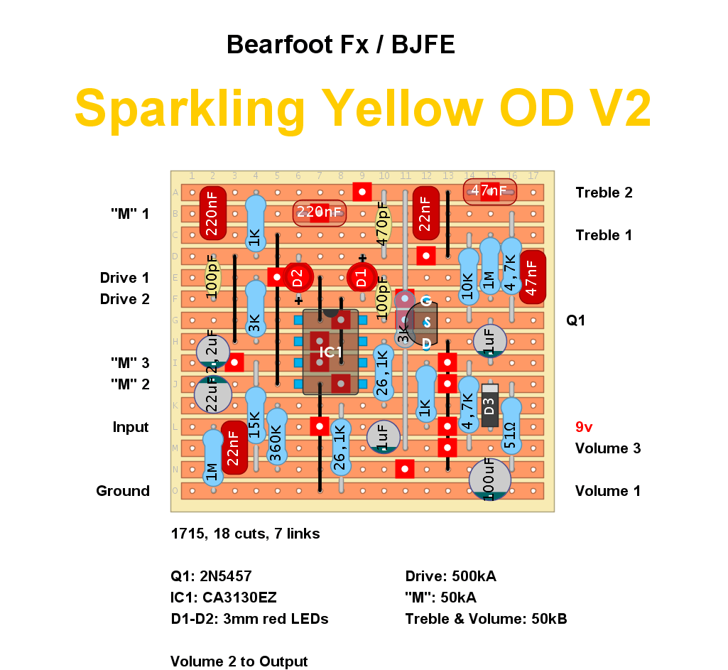 BJFE Sparkling Yellow Overdrive V2 05ad7e3887f8