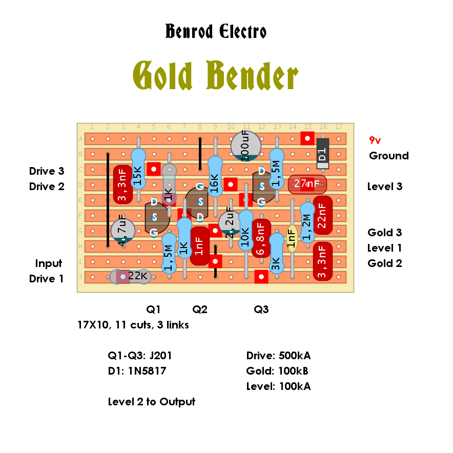 Benrod Electro Gold Bender 3d81fe989883