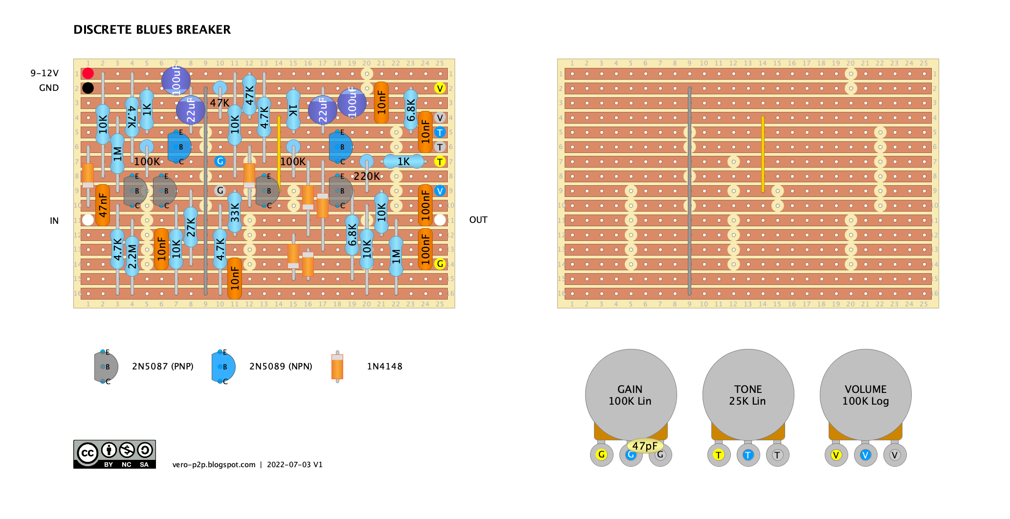 Blues Breaker discrete vero layout v1 2c48024c75bf