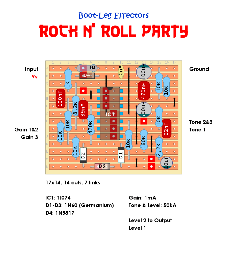 Boot Leg Rock n Roll Party V2 2b1e43577977