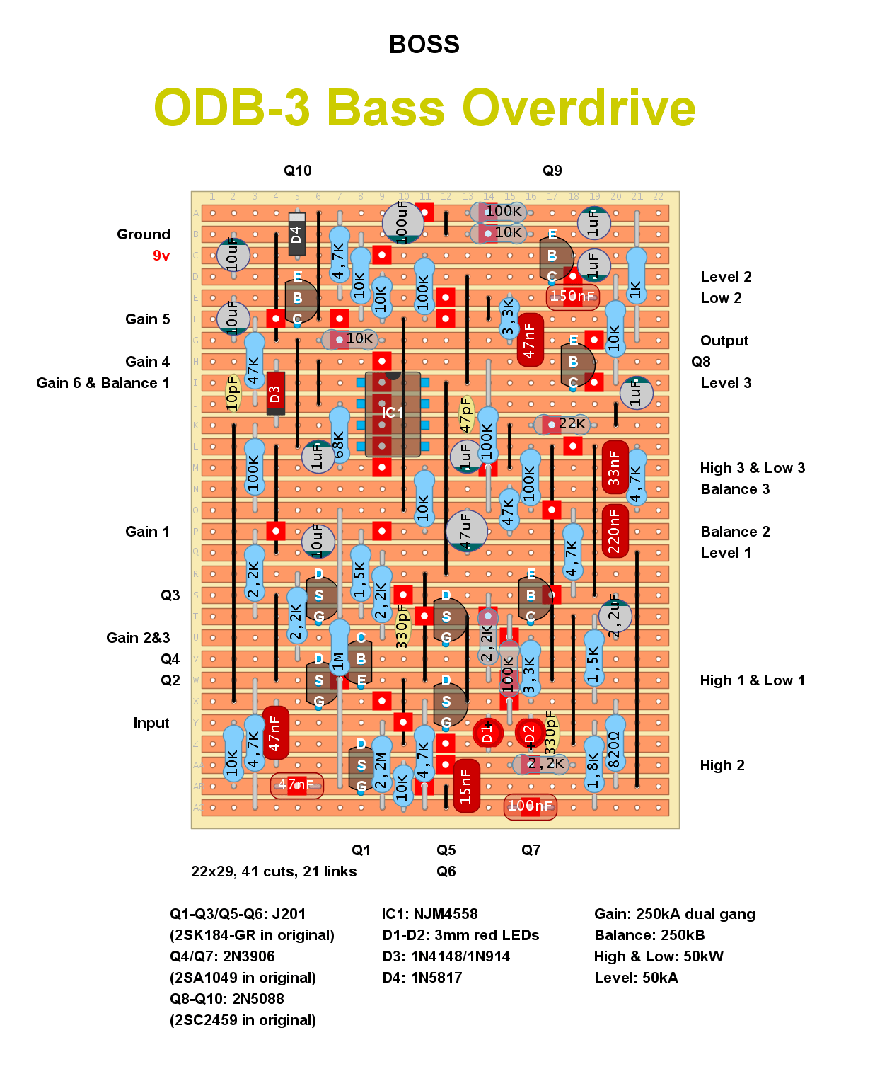 Boss ODB3 Bass Overdrive c8171560eb55