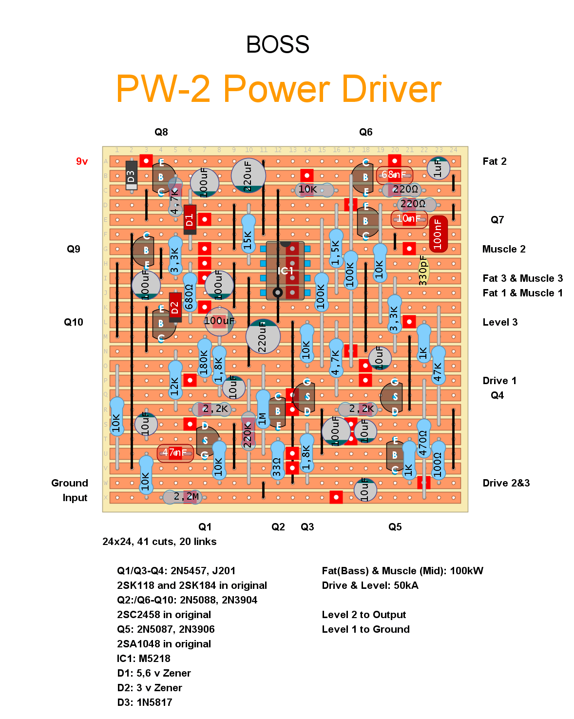 Boss PW2 Power Driver 428df8e273f0