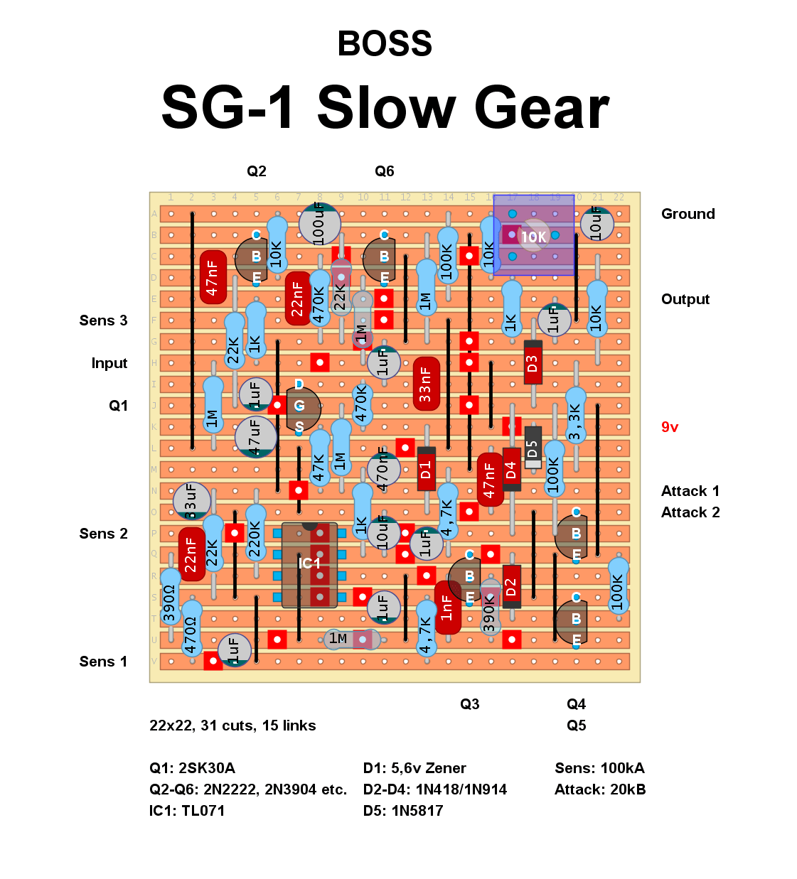 Boss SG1 Slow Gear 8511a20a2f01