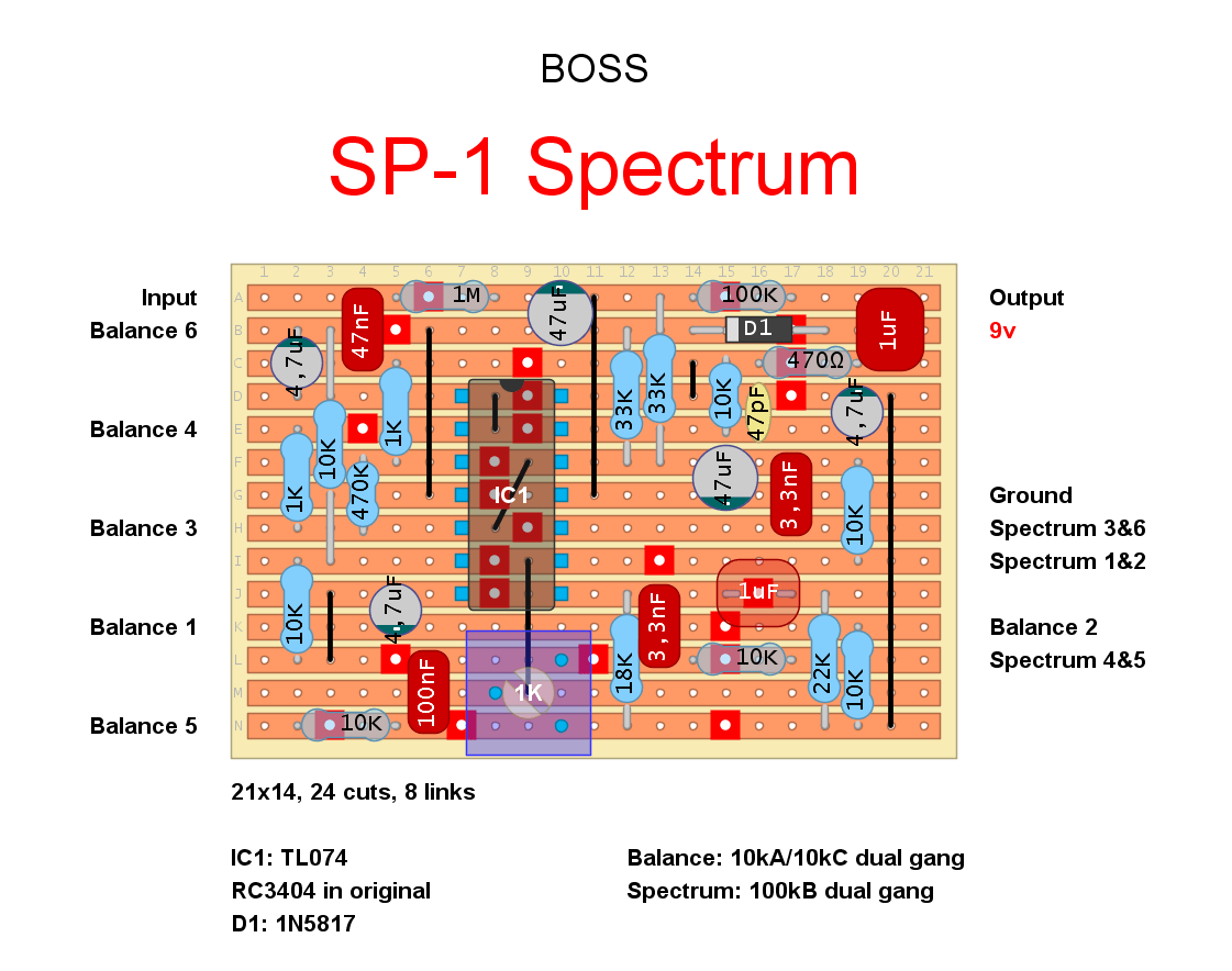 Boss SP1 Spectrum 14cfc6d57986