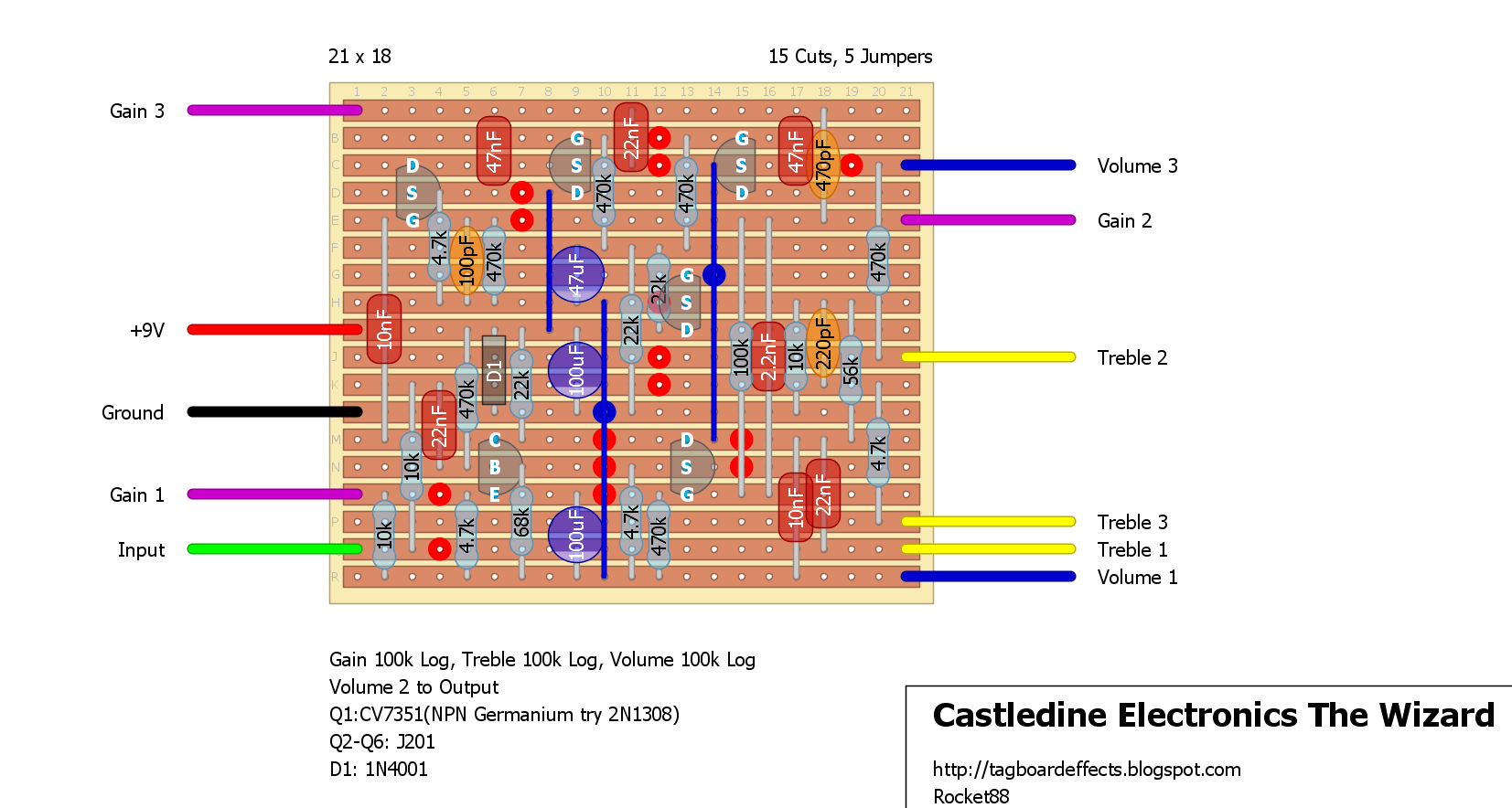 Castledine Electronics The Wizard 7eec6f7cfec6