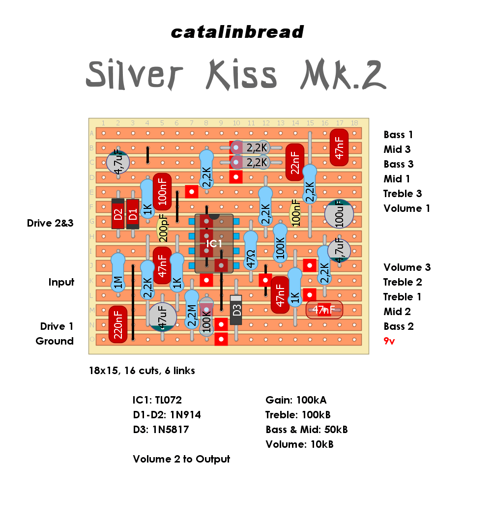 Catalinbread Silver Kiss Mk2 d836ae5ba7a4