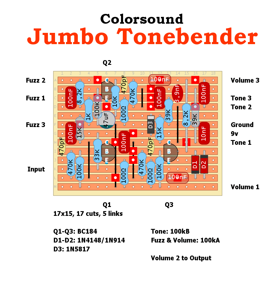 Colorsound Jumbo Tonebender 54b7a83aebf3