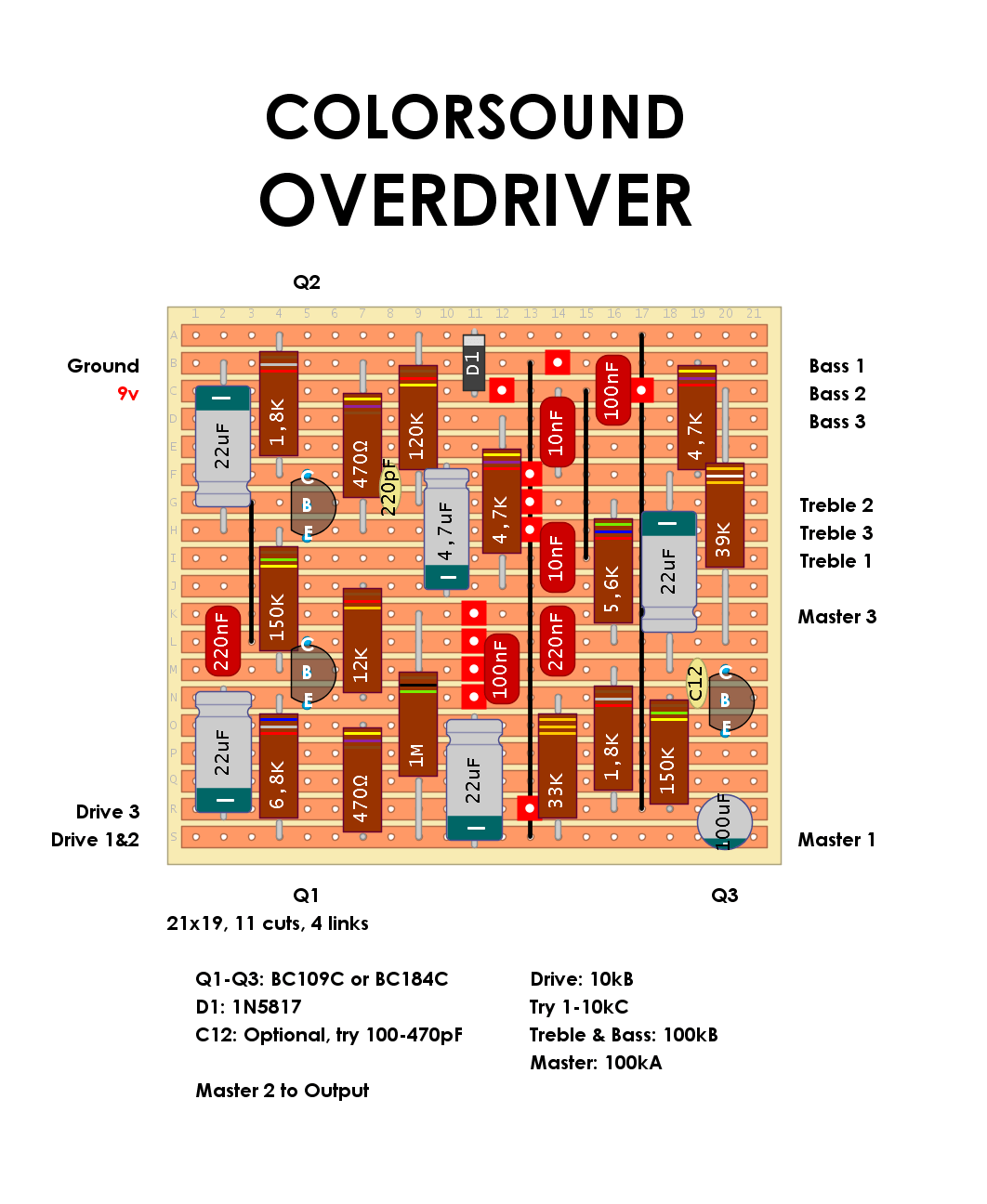 Colorsound Overdriver MOJO eb3a59d11471