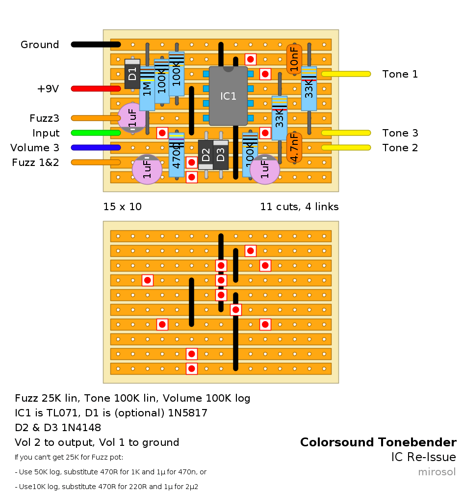 Colorsound Tonebender Re Issue cd0d1a028990
