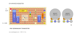 D*A*M RED ROOSTER BOOSTER - VERO LAYOUT