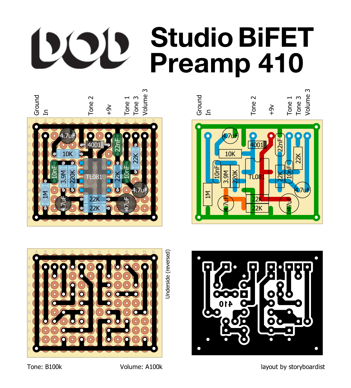 DOD BiFET Preamp 410 376ea39dfc62