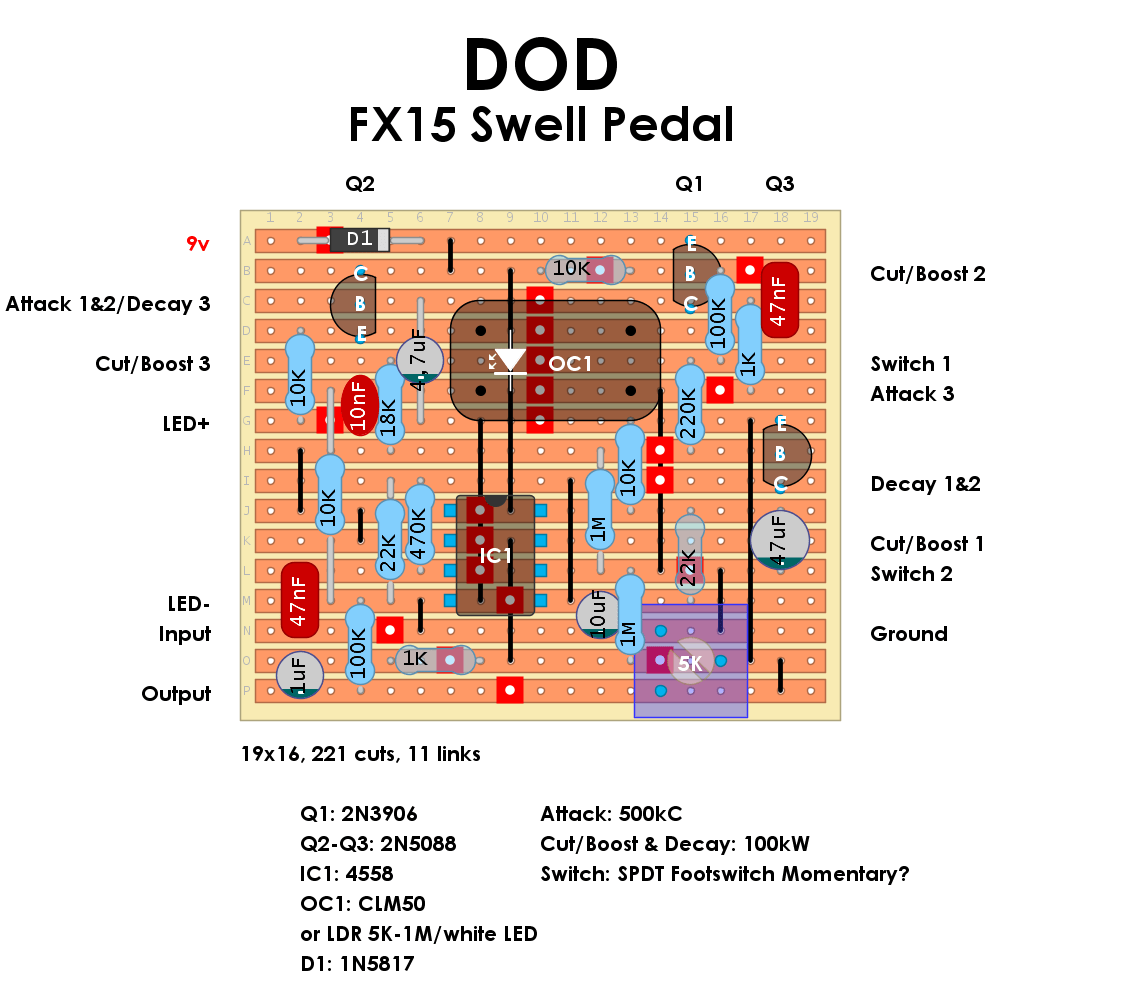 DOD FX15 Swell Pedal 05673c73b438