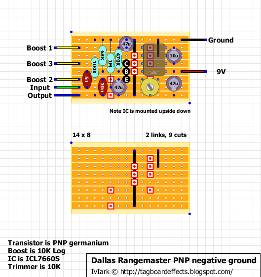 Dallas Rangemaster PNP negative ground 428952fcbe4b