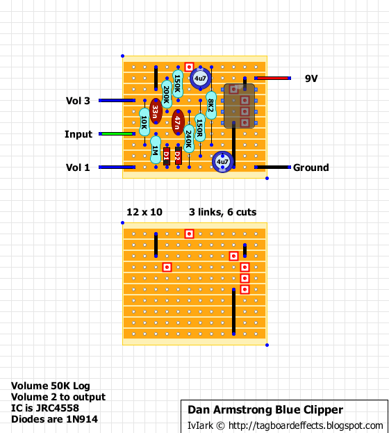 Dan Armstrong Blue Clipper ba42adc75c5e