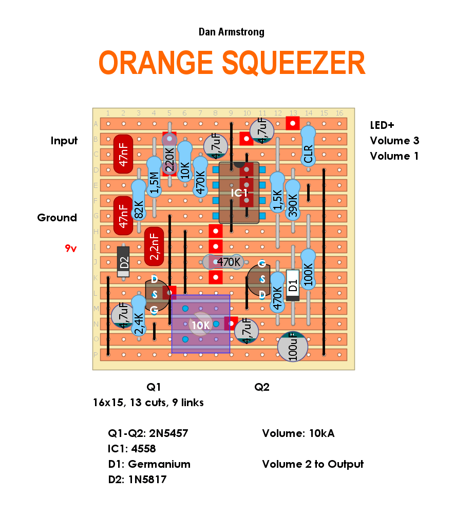Dan Armstrong Orange Squeezer bc1d8adc7124
