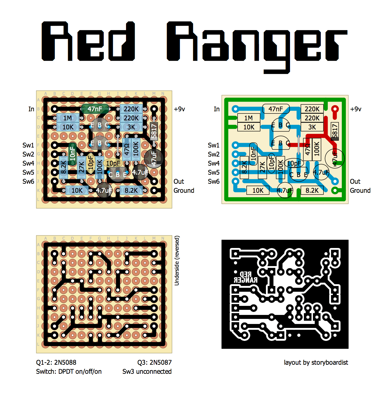 Dan Armstrong Red Ranger b4ca9393bee4