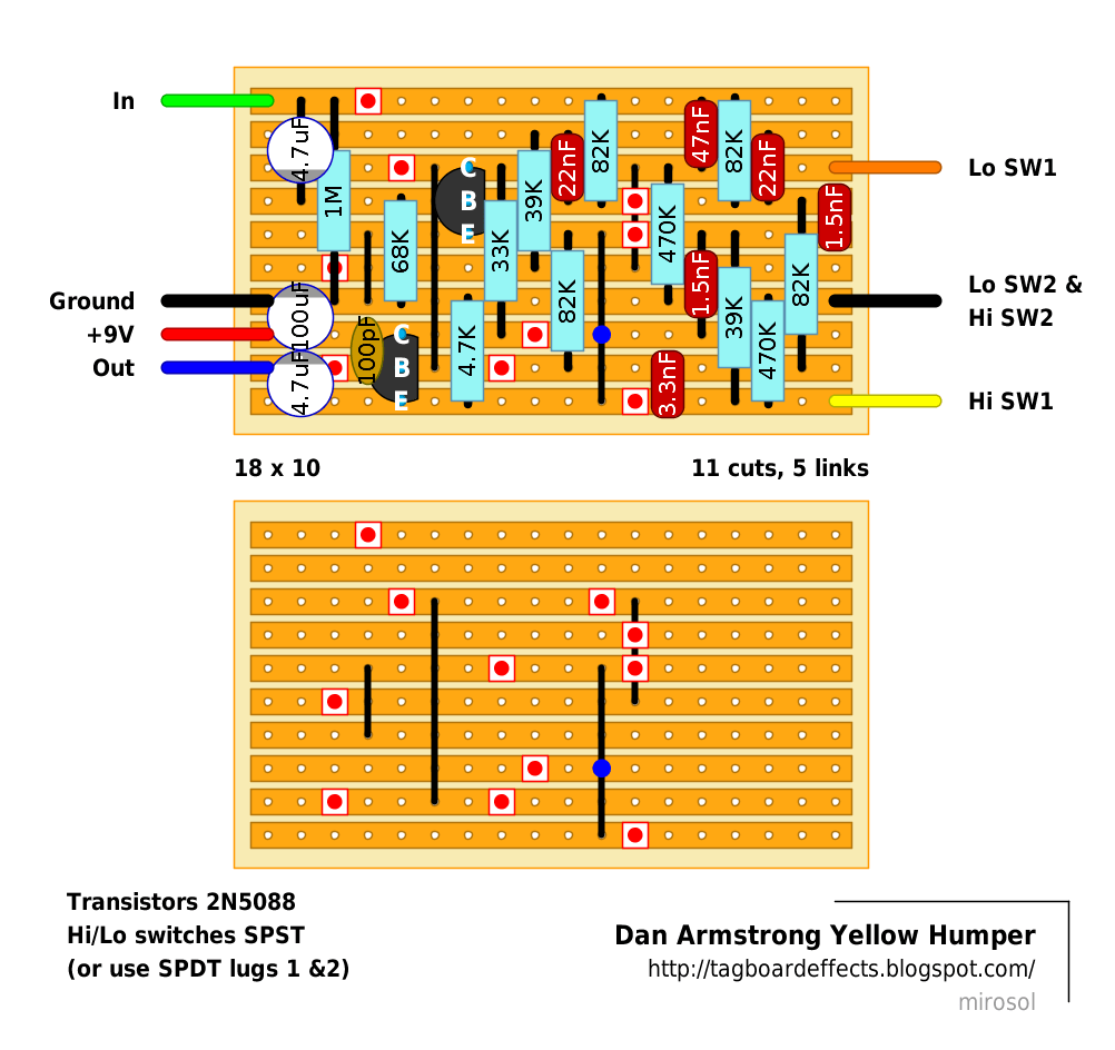 Dan Armstrong Yellow Humper faa913e100f0