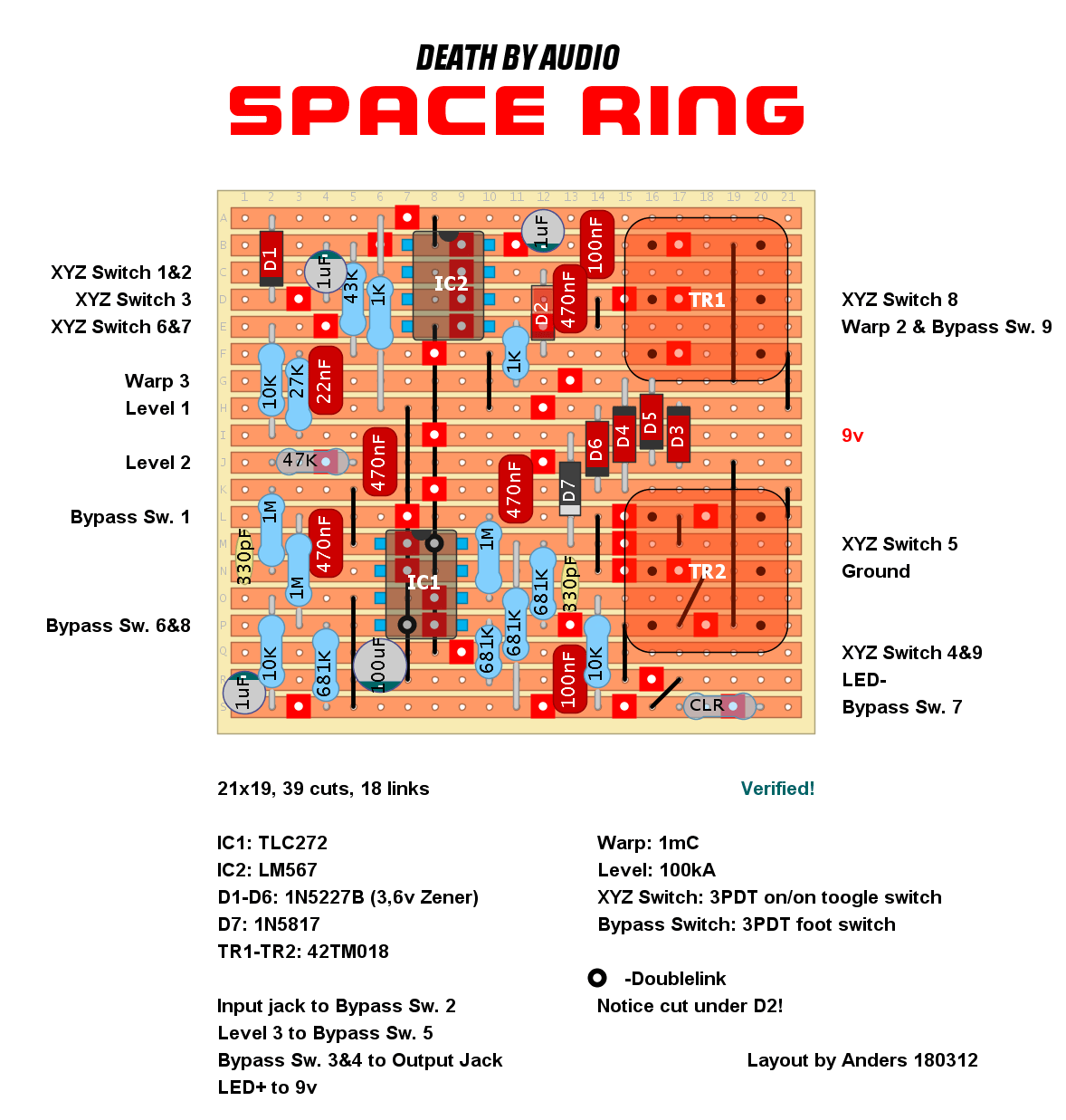Death by Audio Space Ring eae13916cc19