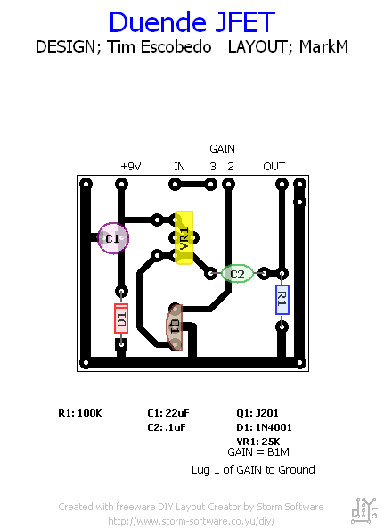 Duende JFET Layout 12d2343f2953
