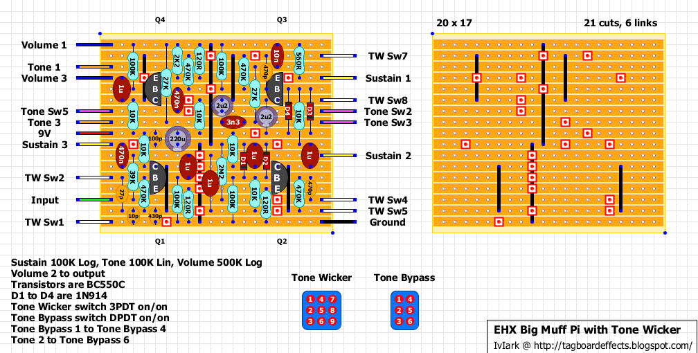 EHX Big Muff Pi with Tone Wicker c10639234c17