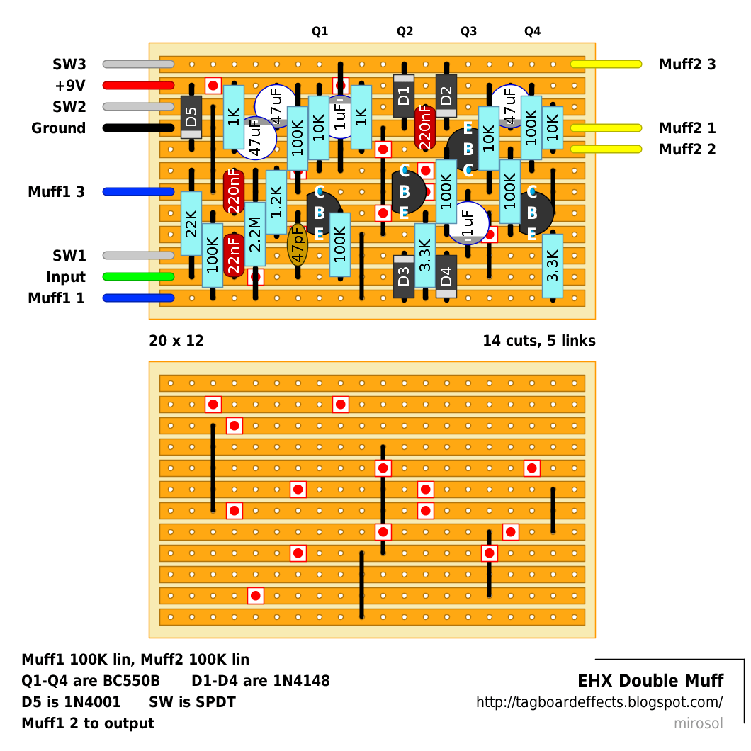 EHX Double Muff 5cafcfca78d0