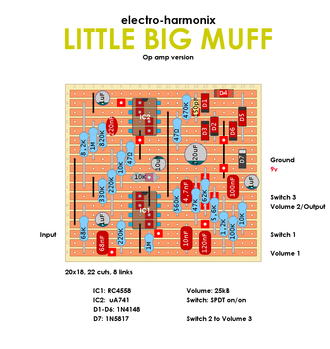 EHX Little Big Muff op amp 4cbb6e00f683