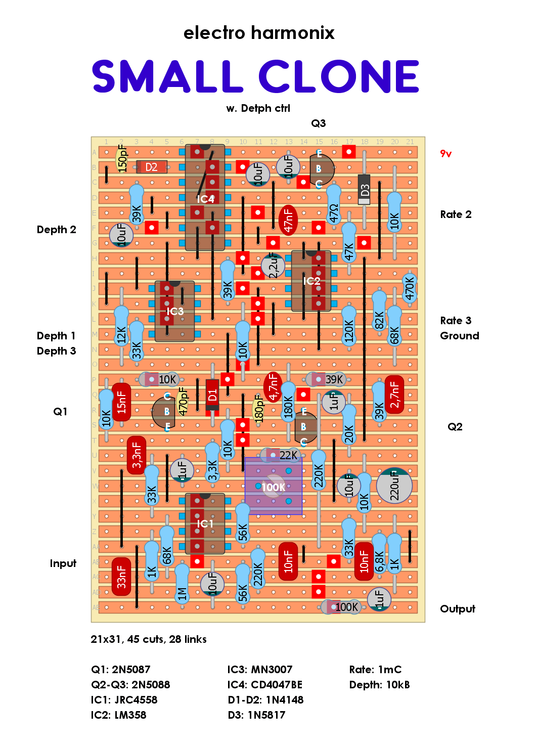 EHX Small Clone b7eba4946e0b