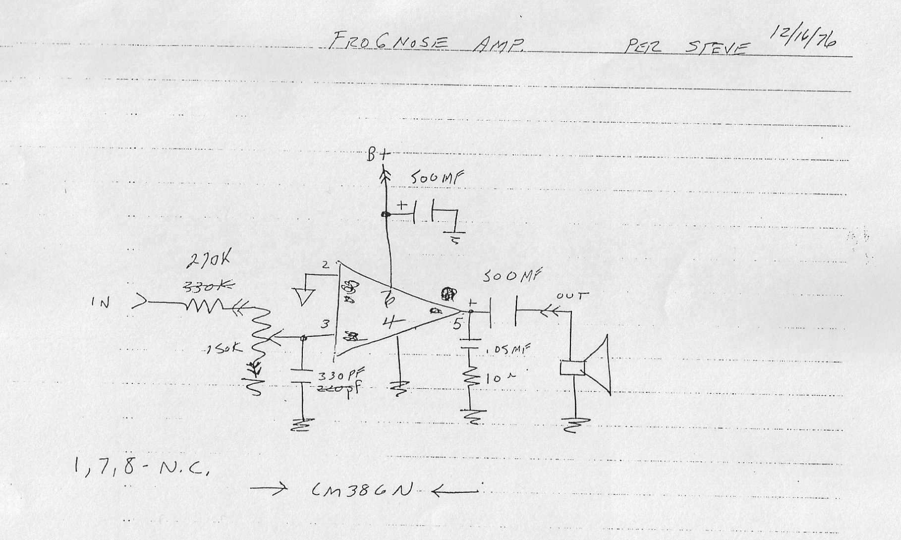 ELECTRA Frognose amp 6c0de92b6e97