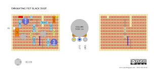 EMANATING FIST BLACK DUST - VERO LAYOUT