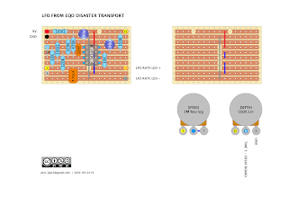 EARTHQUAKER DEVICES DISASTER TRANSPORT LFO - VERO LAYOUT