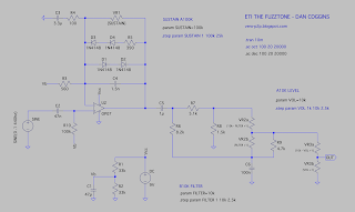 ETI FUZZTONE SCHEMATIC ETI FUZZTONE SCHEMATIC