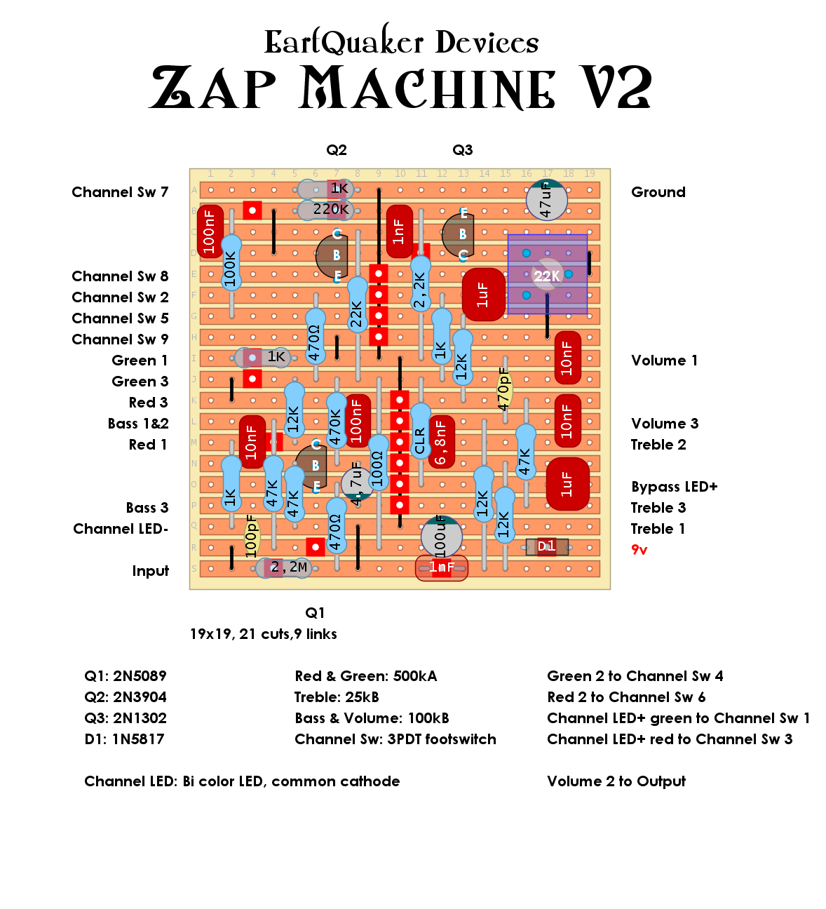 EarthQuaker Devices Zap Machine V2 839374a0df49
