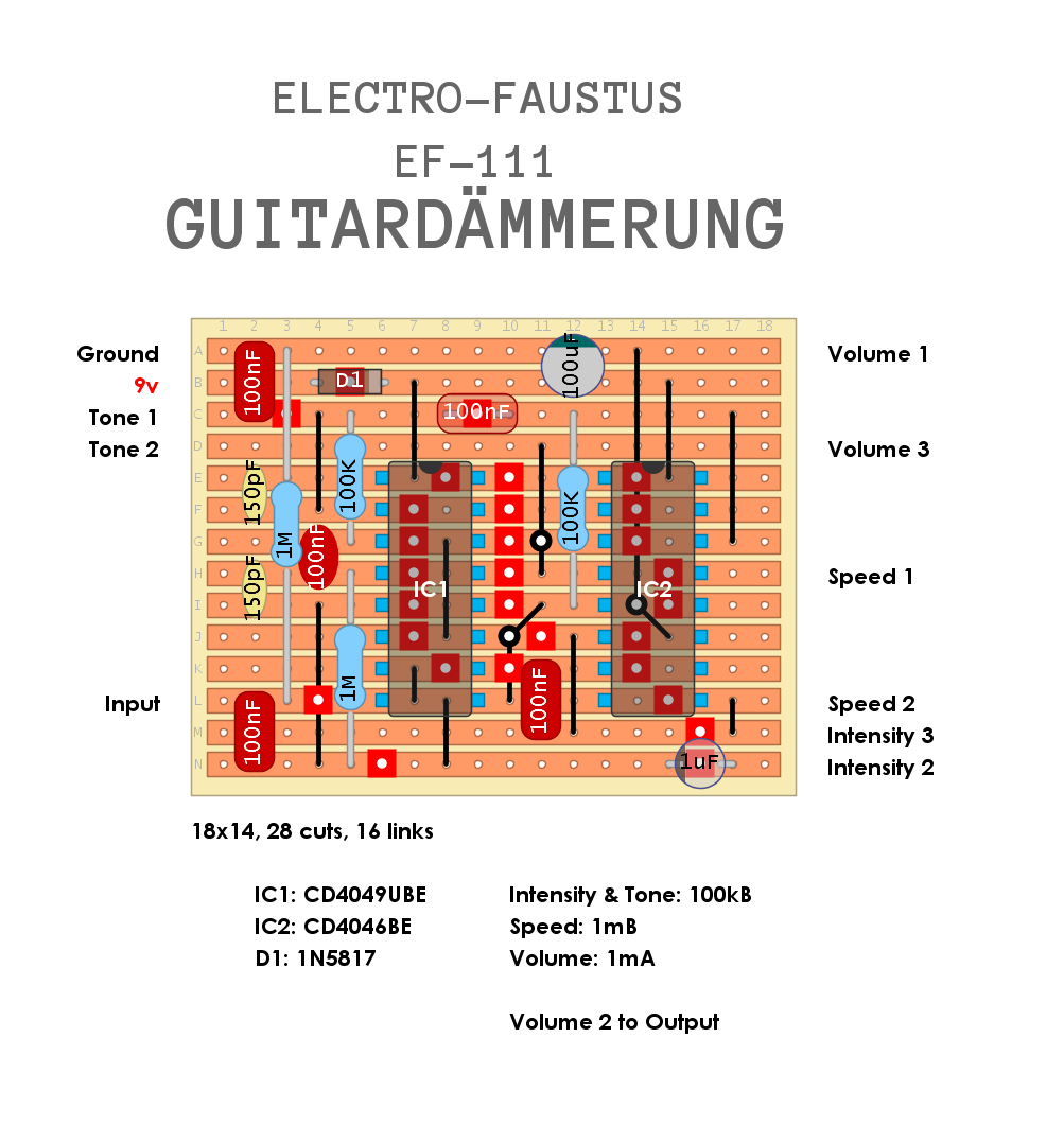 Electro Faustus EF111 Guitardammerung d04de0586920