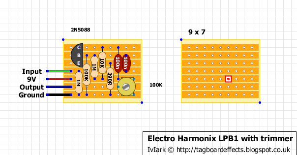Electro Harmonix LPB1 with trimmer 9a52161d91db