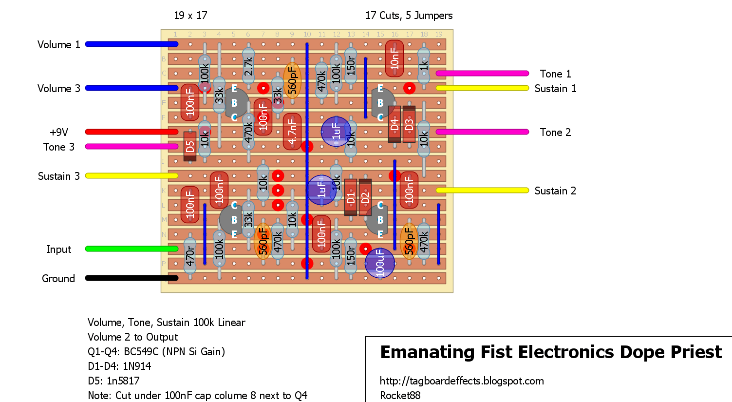 Emanating Fist Electronics Dope Priest 24125d06f956