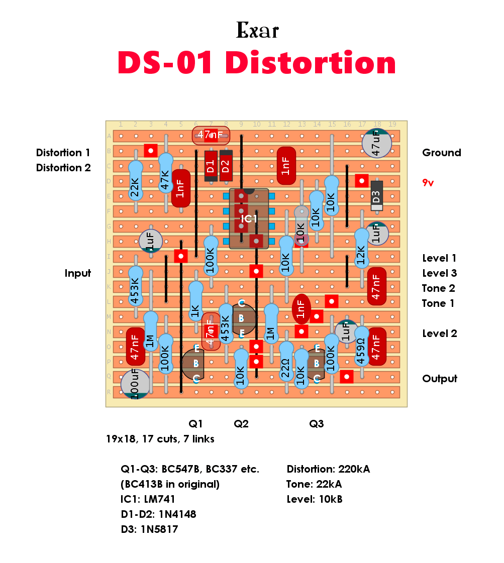Exar DS01 Distortion 7c937f969f1b