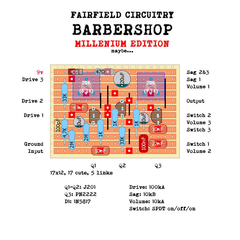 Fairfield Circuitry Barbershop Millenium 35bcc1600b37